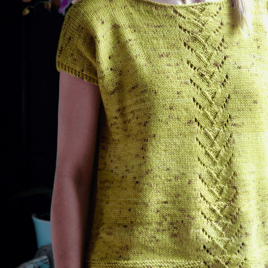 6720円 普通伸縮性❤️【送料込】Some Pattern Knit Top ELENORE - ニット/セーター