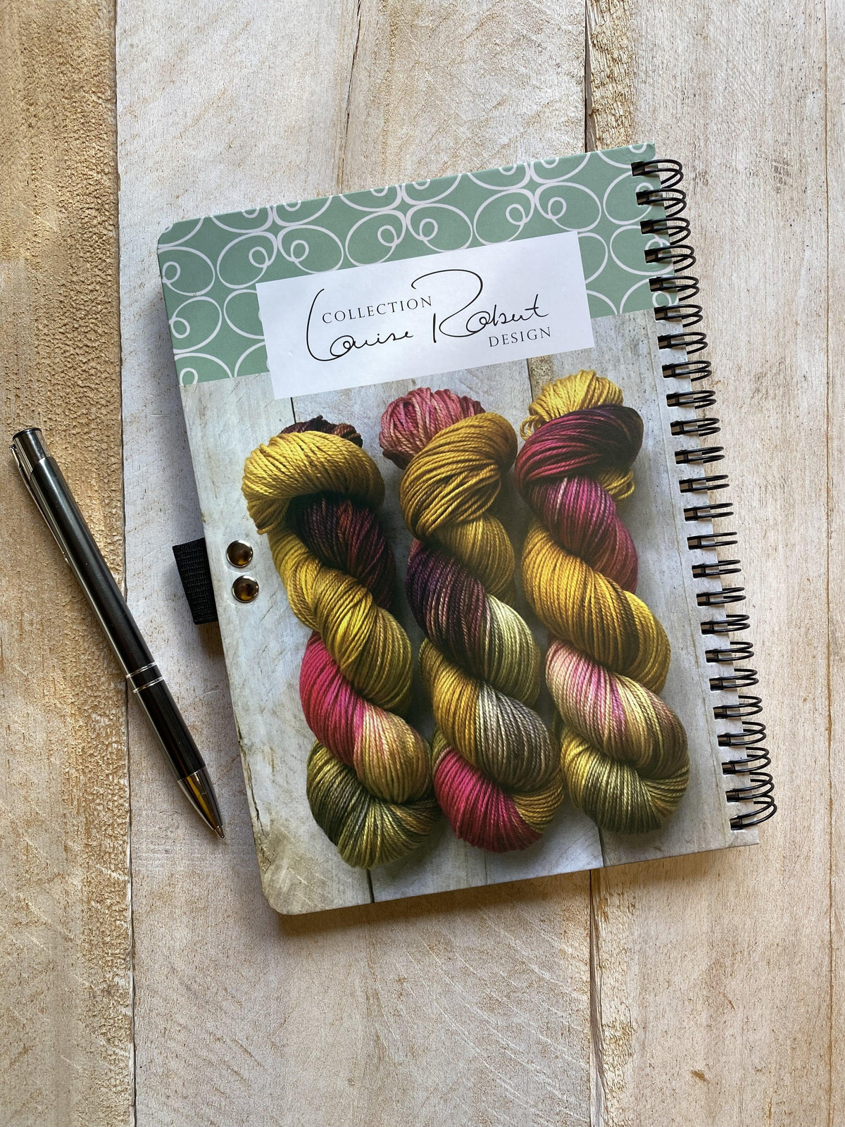 Collection Louise Robert Design Notebook & Pen - Biscotte Yarns