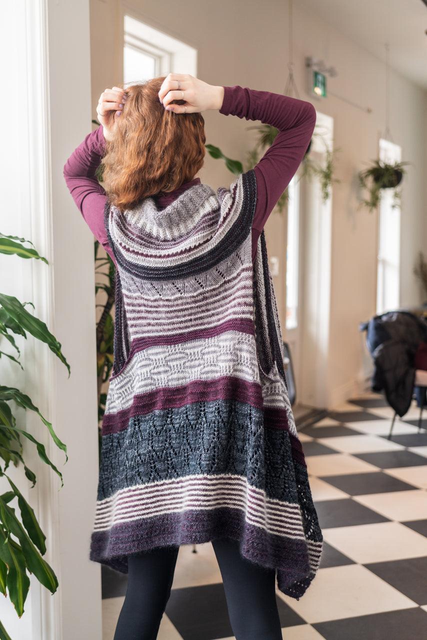 Gilet Flow | Knitting Pattern - Biscotte Yarns