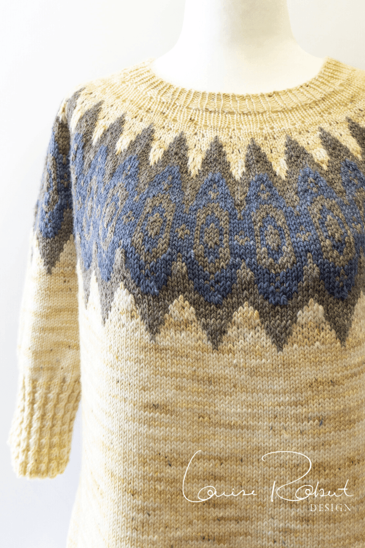 Notre Dame Pullover - KNITTING PATTERN - Biscotte Yarns