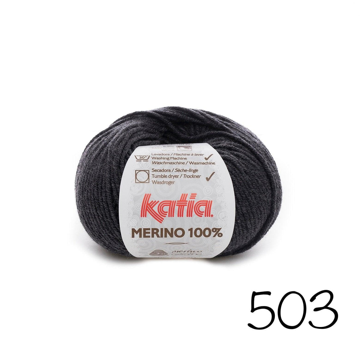 100% Merino- Katia - Biscotte Yarns