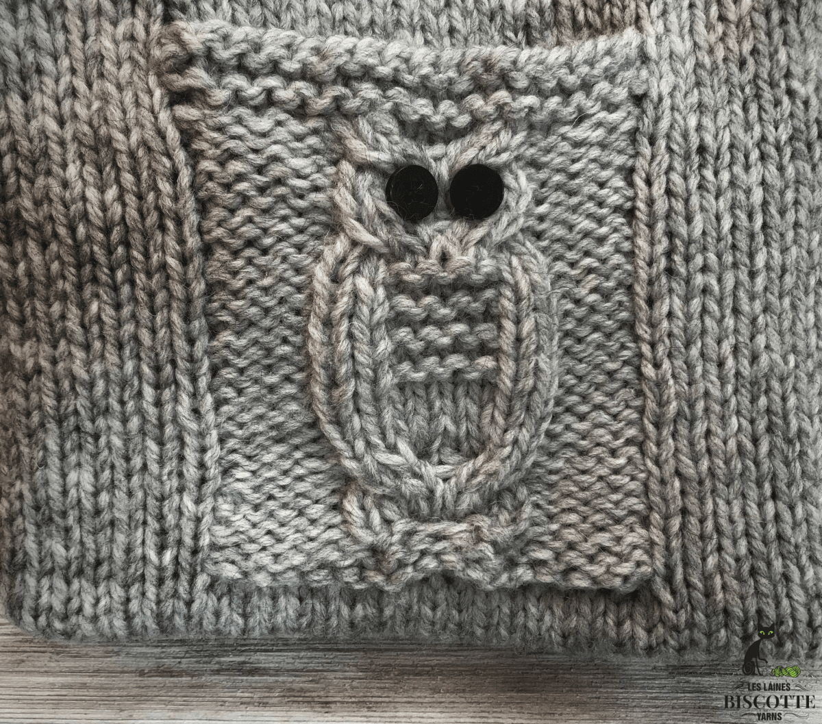 Hedwig Cardigan - Free Pattern - Biscotte Yarns