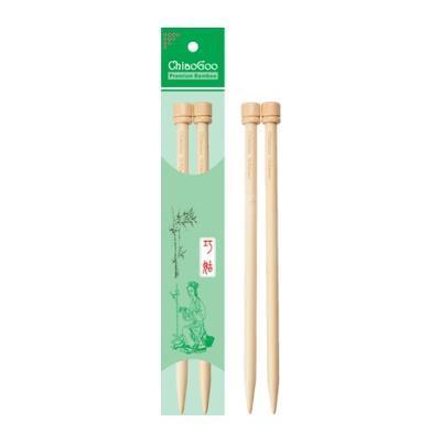 ChiaoGoo single pointed bamboo knitting needles 9" (23cm)