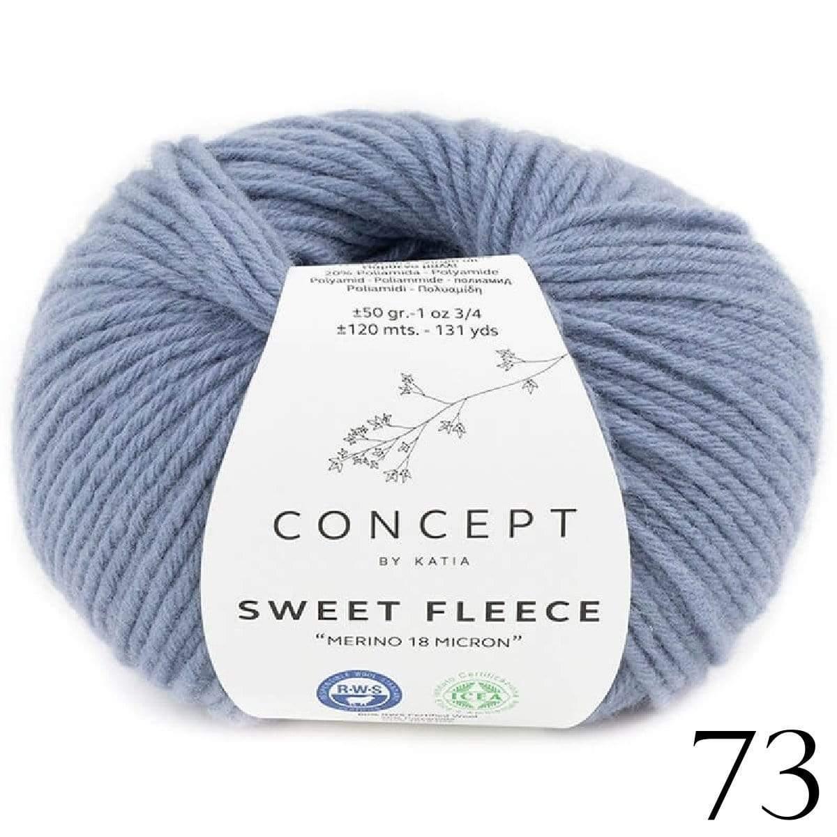 Katia Concept - Sweet Fleece 🐦 - Biscotte Yarns