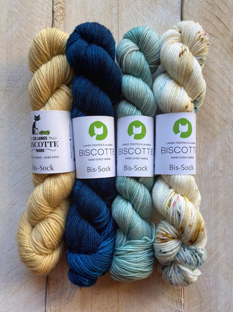 COULIS DE MURES ♥ Knitting Kit - Biscotte Yarns