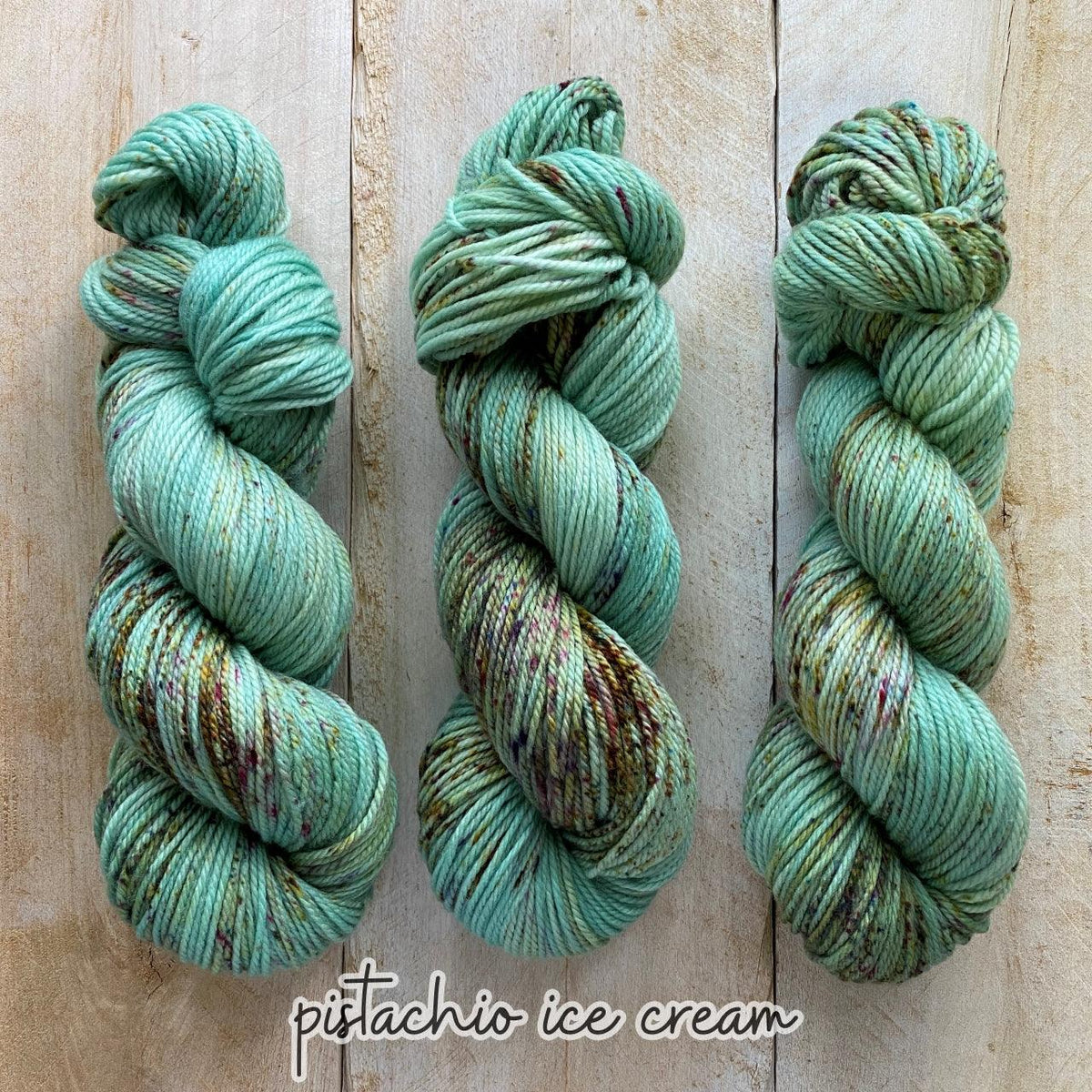 MERINO WORSTED PISTACHIO ICE CREAM - Biscotte Yarns