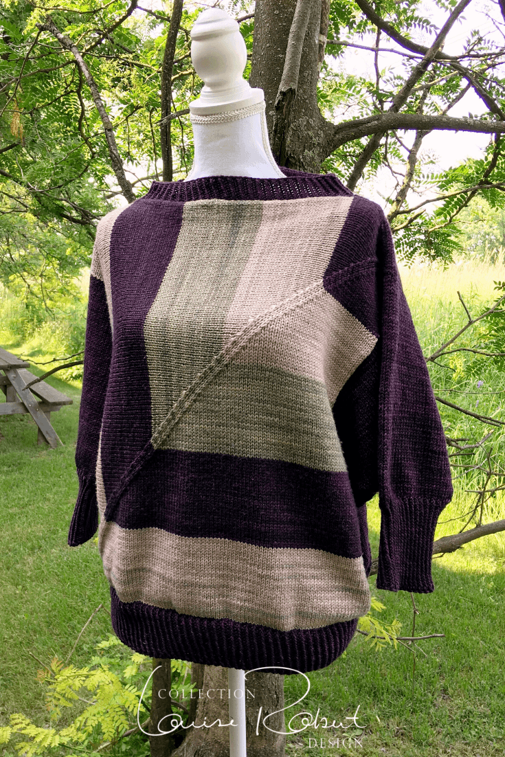 Fair and Square Dolman Pullover | Knitting Pattern - Biscotte Yarns