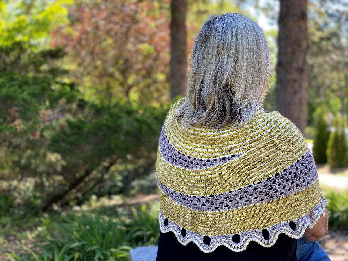 Belle de Jour | Shawl Pattern - Biscotte Yarns