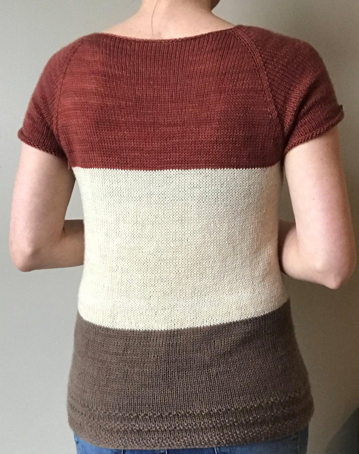 Timelines Tee | Free Knitting Pattern - Biscotte Yarns