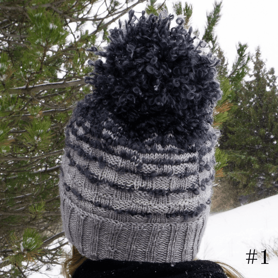 Melted Mohair Hat | Knitting Kit - Biscotte Yarns