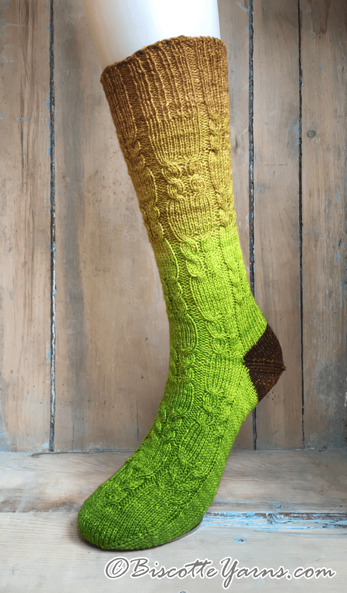 Mother Nature Socks | Free Knitting Pattern - Biscotte Yarns