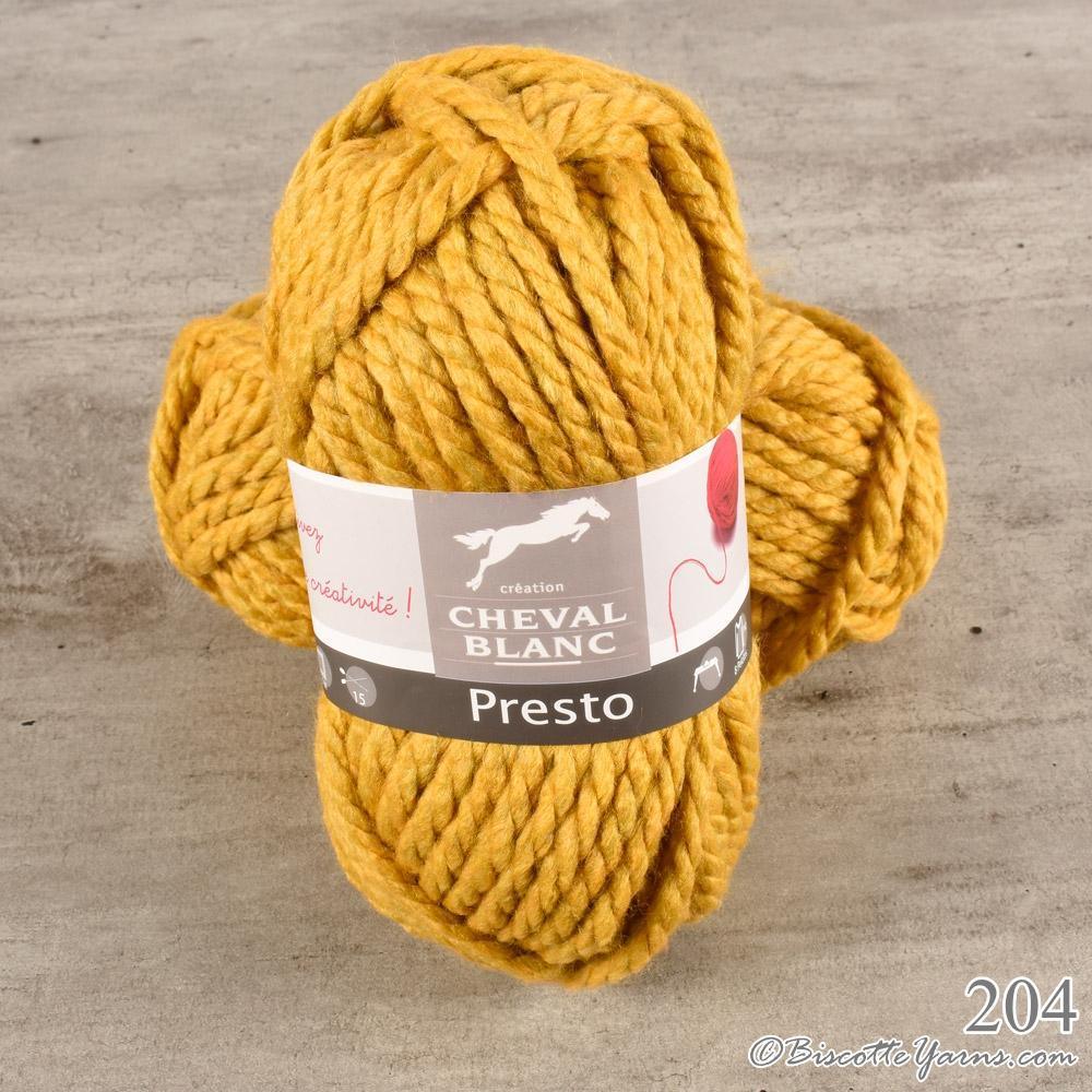 Laines Cheval Blanc - PRESTO - Biscotte Yarns