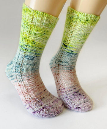Socks pattern - Bas Fondants - Biscotte Yarns