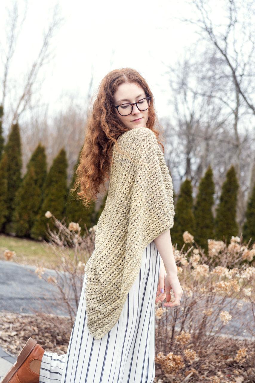 Gold Top, Boho Top, Poncho, Cape, Knit Wrap, Knit Sweater, Fashion Knit, Summer Knit, Women Poncho, Boho Poncho, online Knit Poncho, Crochet Poncho