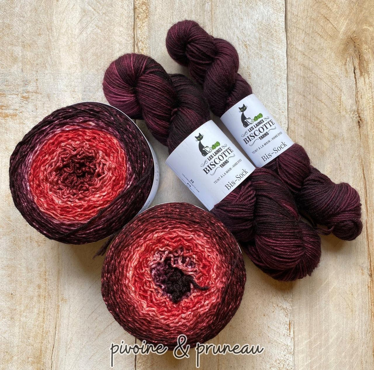 Highlands Sunset Shawl Knitting Kit - Biscotte Yarns