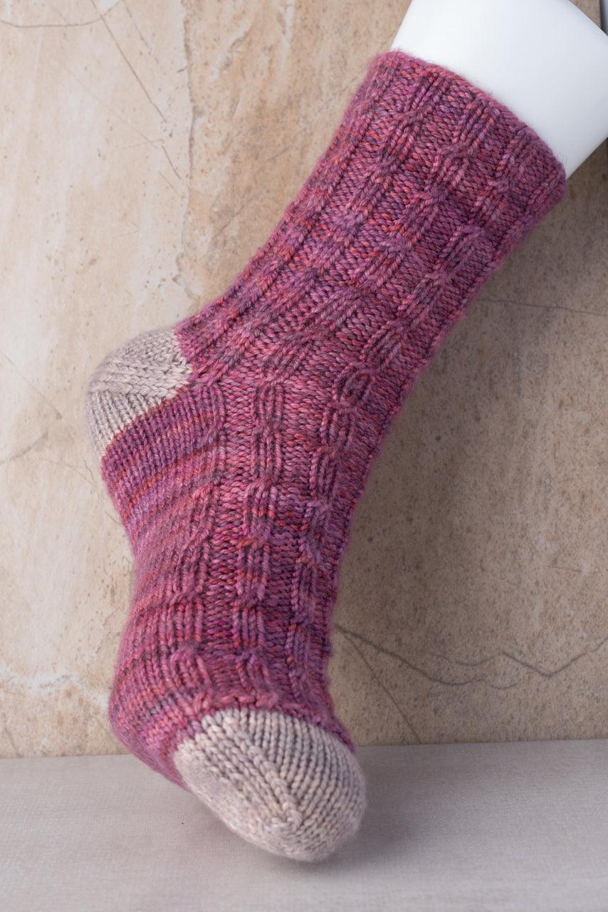 Twizzler | Sock Pattern - Biscotte Yarns