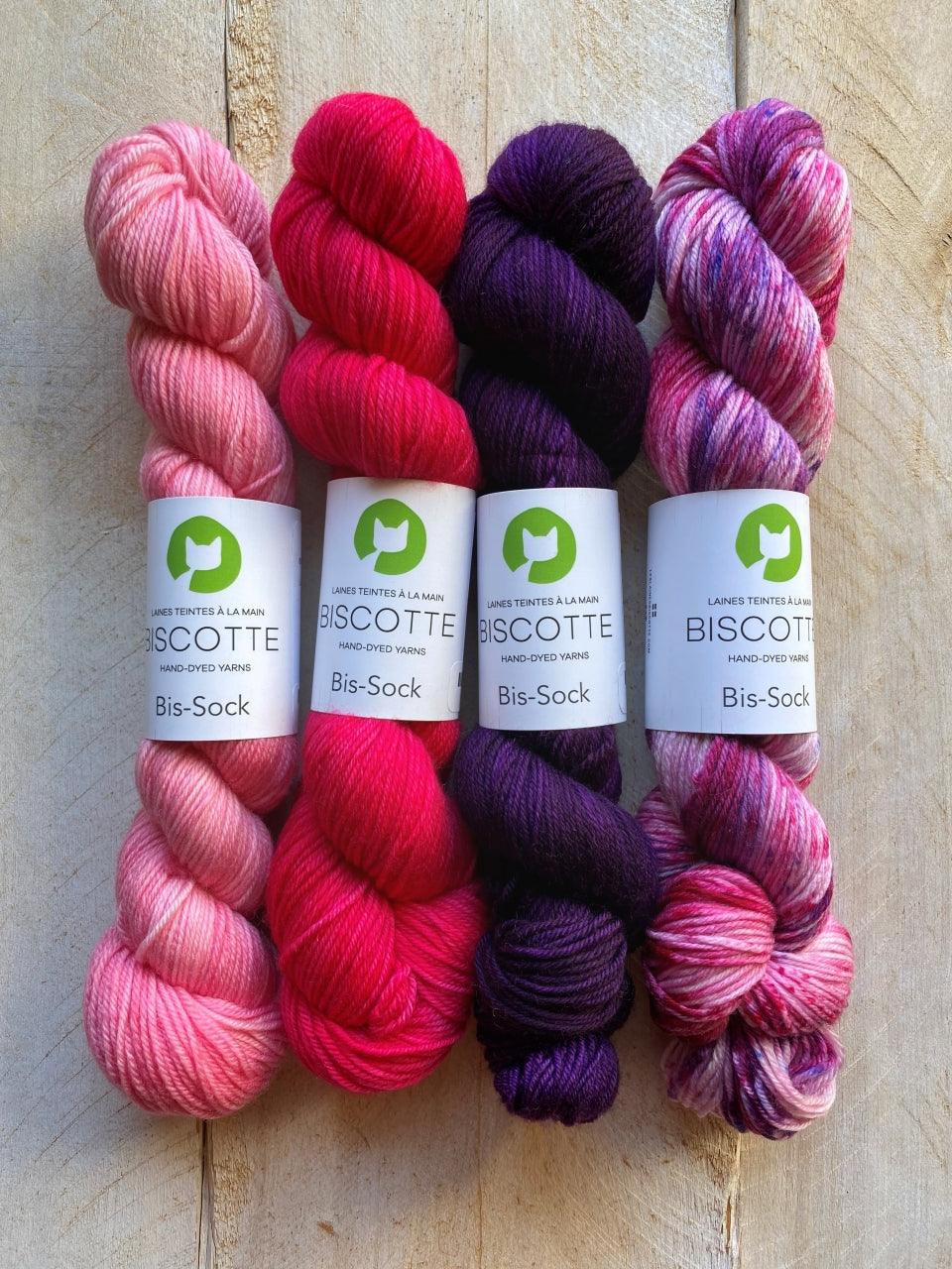 COULIS DE MURES ♥ Knitting Kit - Biscotte Yarns