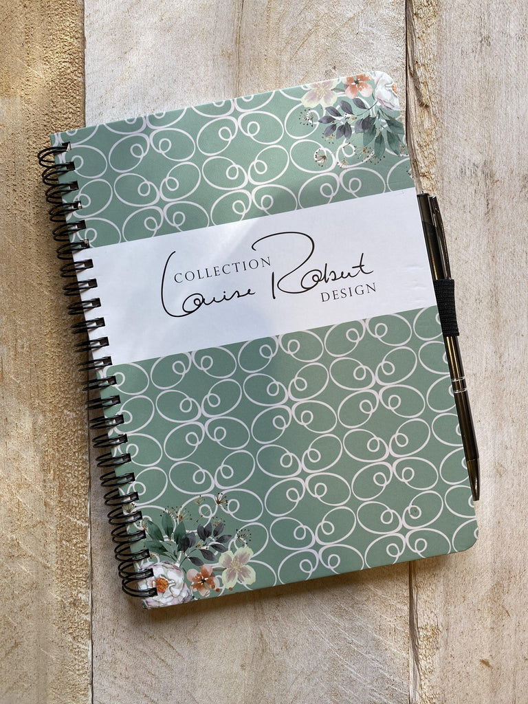 Collection Louise Robert Design Notebook & Pen - Biscotte Yarns