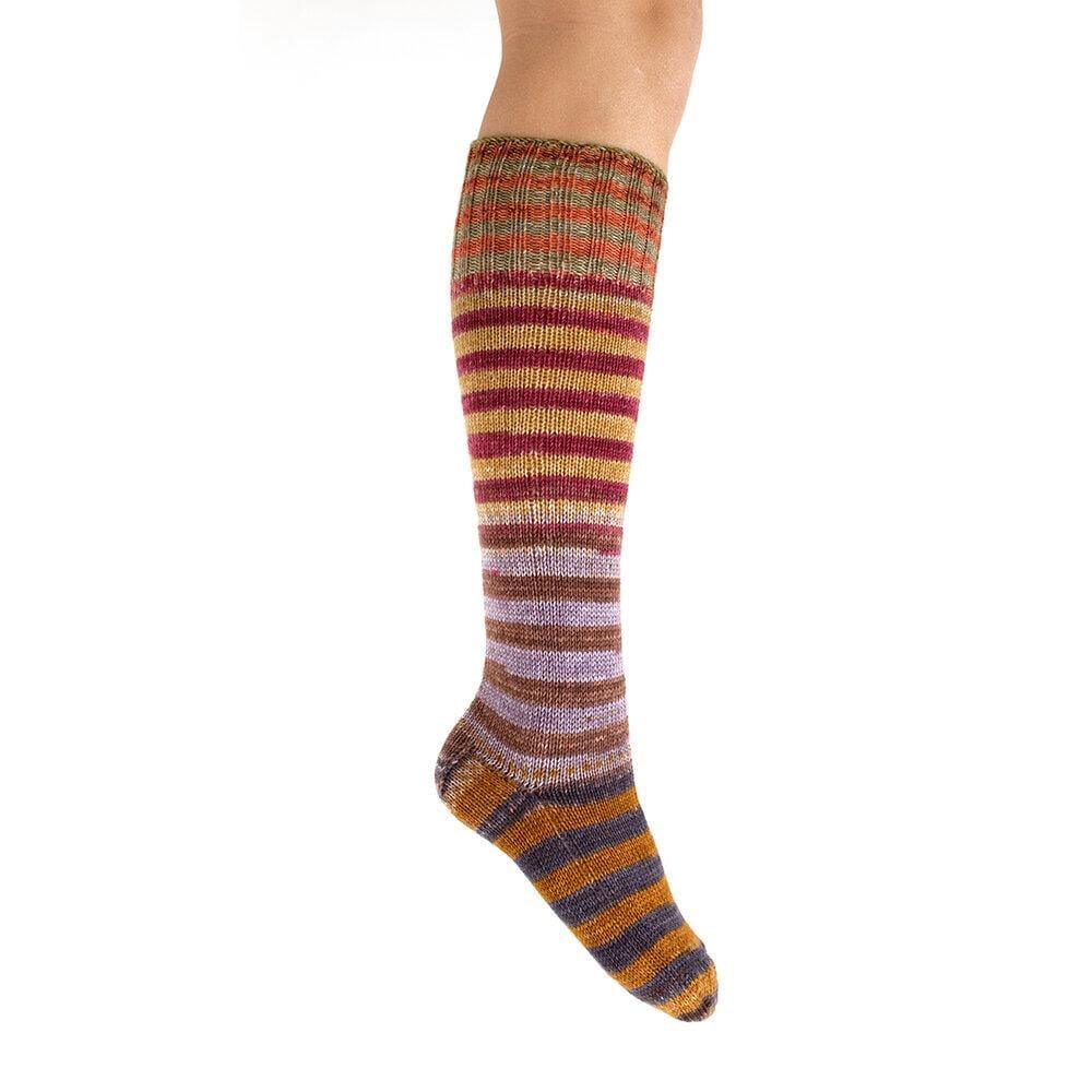 Urth Uneek - Self-Striping Matching Sock-Kit - Biscotte Yarns