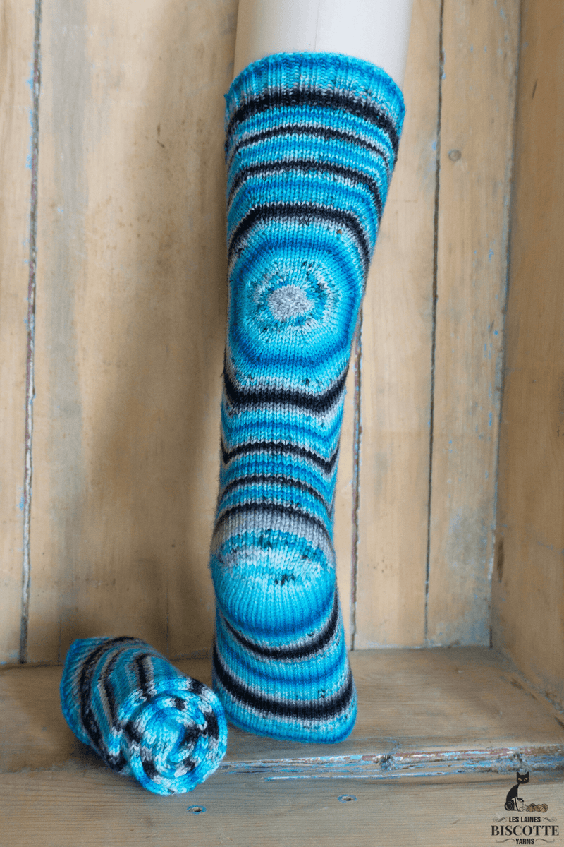 Bullseyes Socks | Knitting pattern - Biscotte Yarns