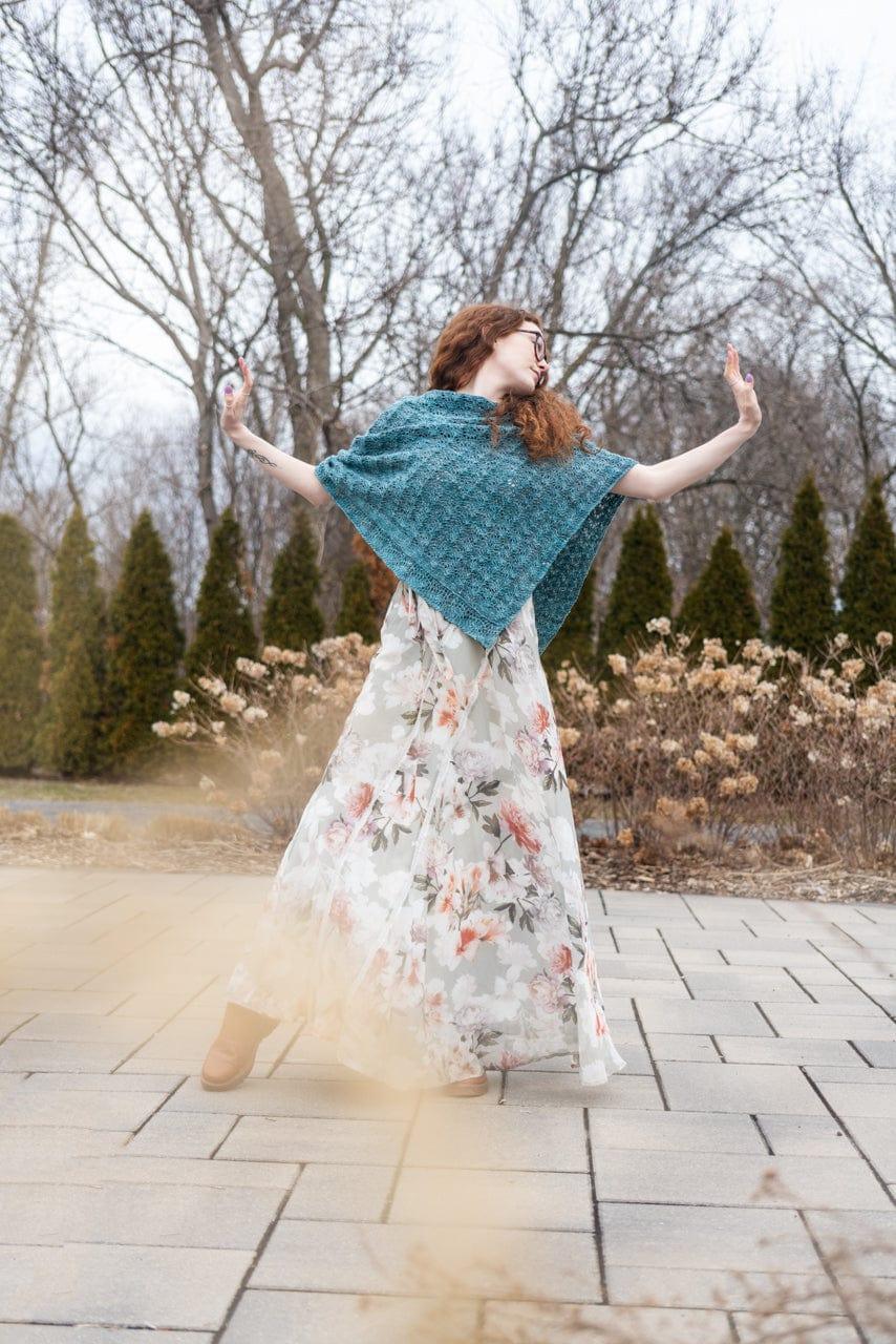 Mile End Poncho | Knitting Pattern - Biscotte Yarns