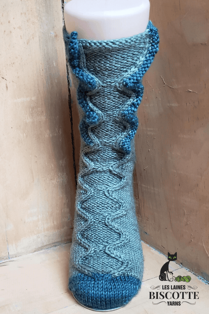 Sea Creature Socks | Free Knitting Pattern - Biscotte Yarns