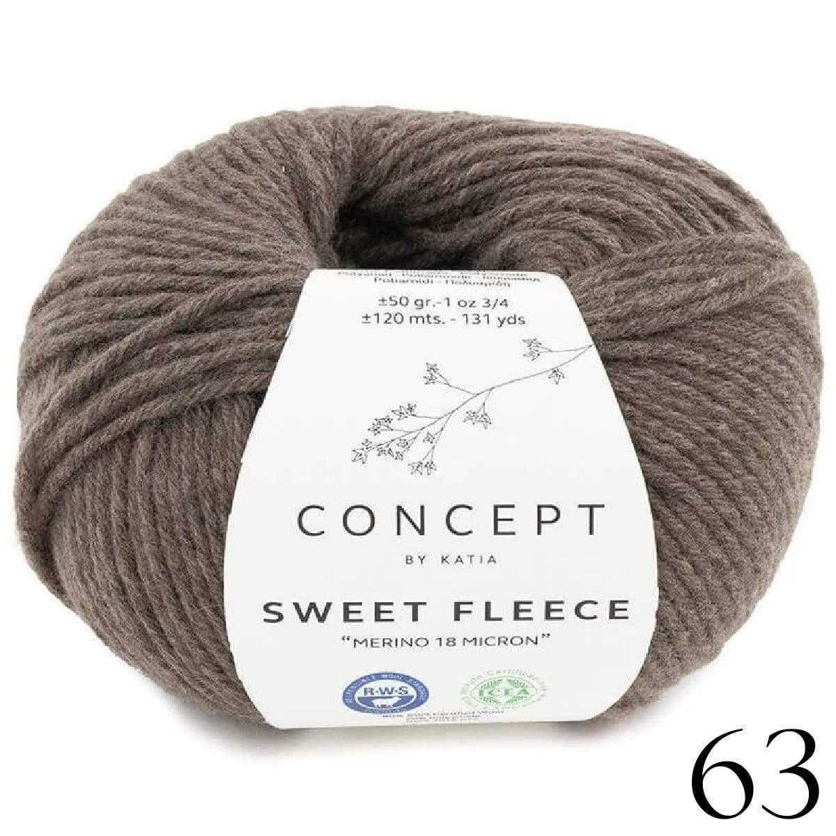 Katia Concept - Sweet Fleece 🐦 - Biscotte Yarns