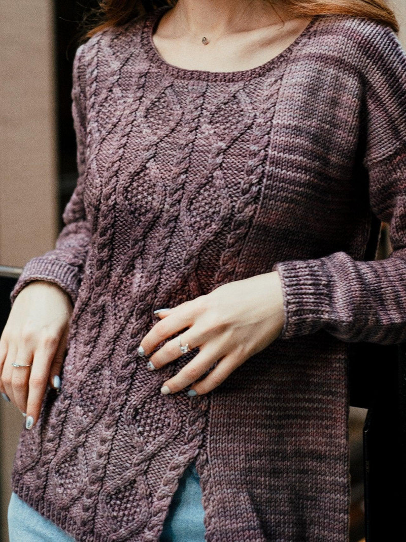 Spillway Pullover - Knitting Pattern - Biscotte Yarns