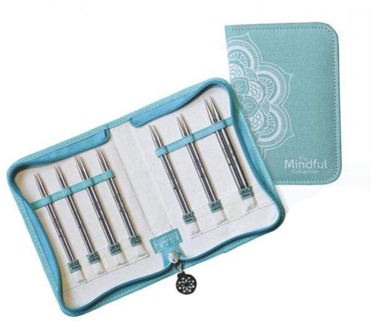 Knitter's Pride 'The Mindful Collection' Believe Interchangeable Needle Tips, Set of 7 Pairs (5") - Biscotte Yarns