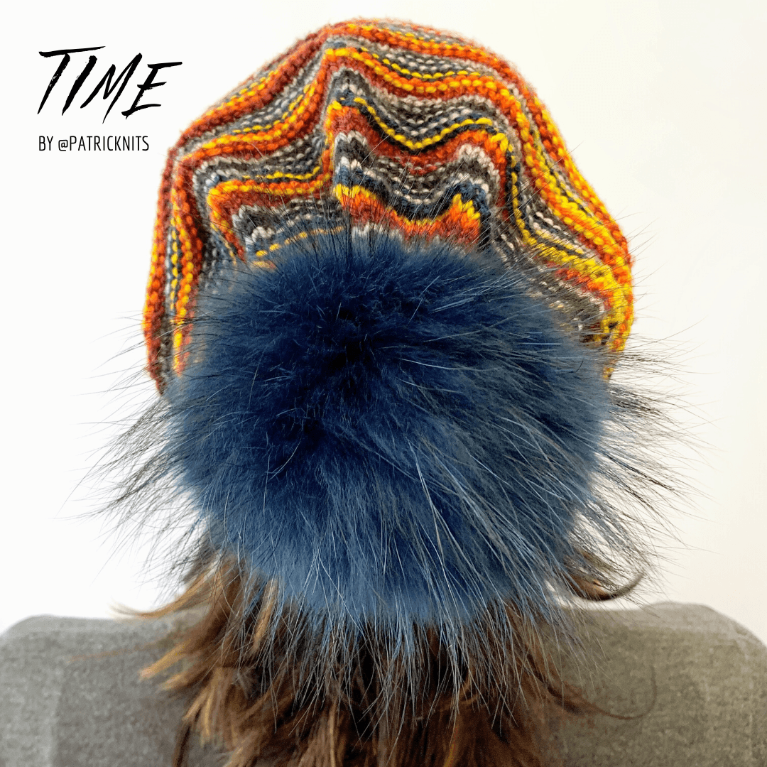 TIME Hat | Knitting Pattern - Biscotte Yarns