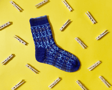 XO Socks | Knitting Pattern - Biscotte Yarns