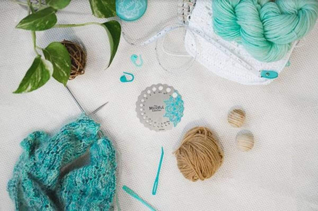 Teal Row Counter for Knitting and Crochet | Stay Mindful While Knitting  with Knitters Pride