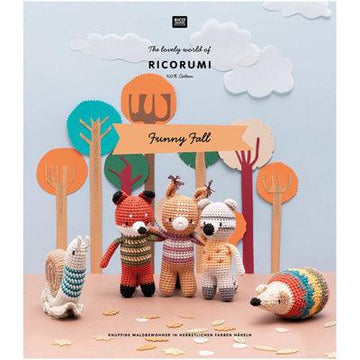 Funny Fall - Ricorumi DK English book - Biscotte Yarns
