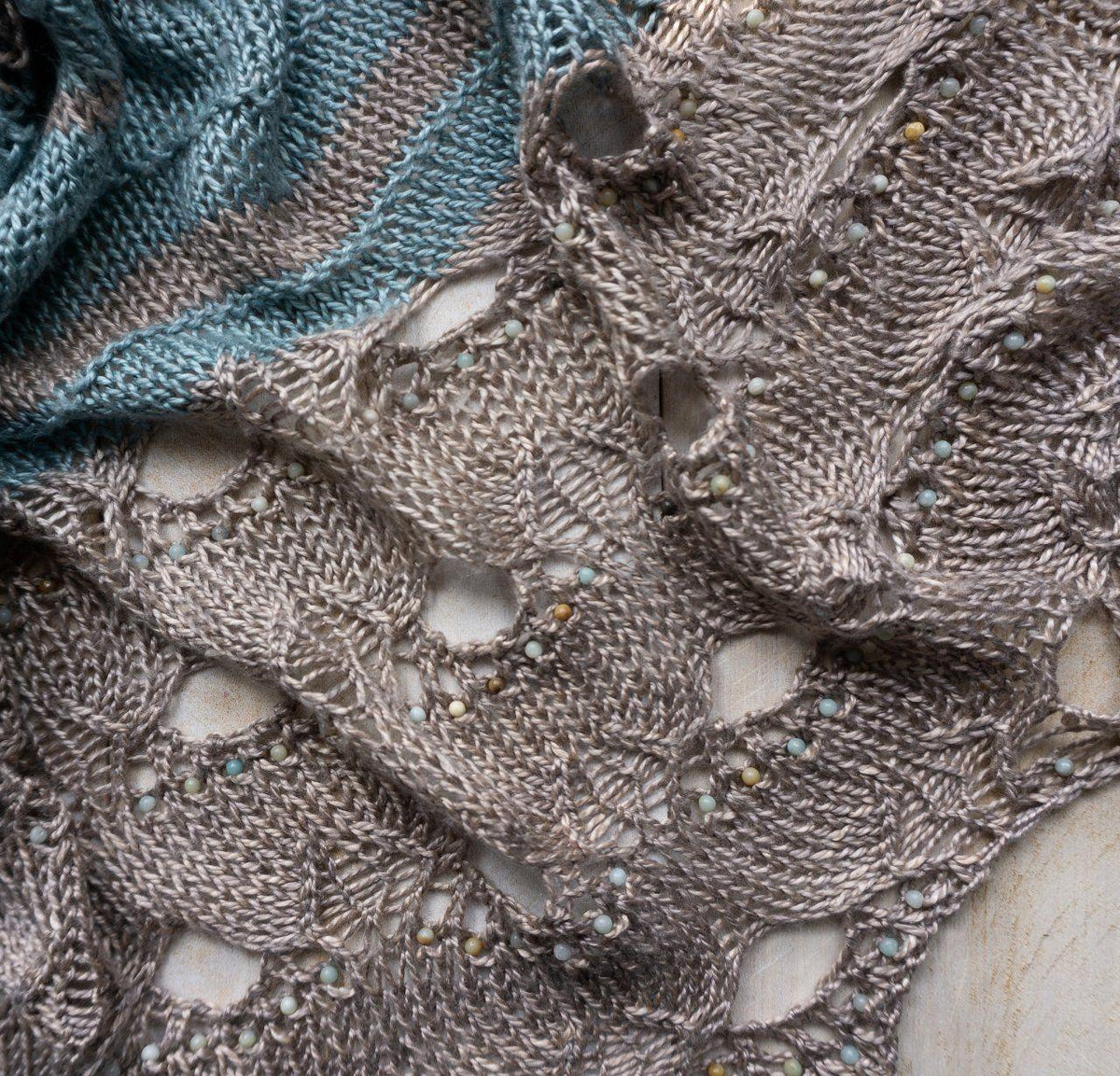 Paon d'Or Shawl | Knitting Pattern | 2020 Edition - Biscotte Yarns