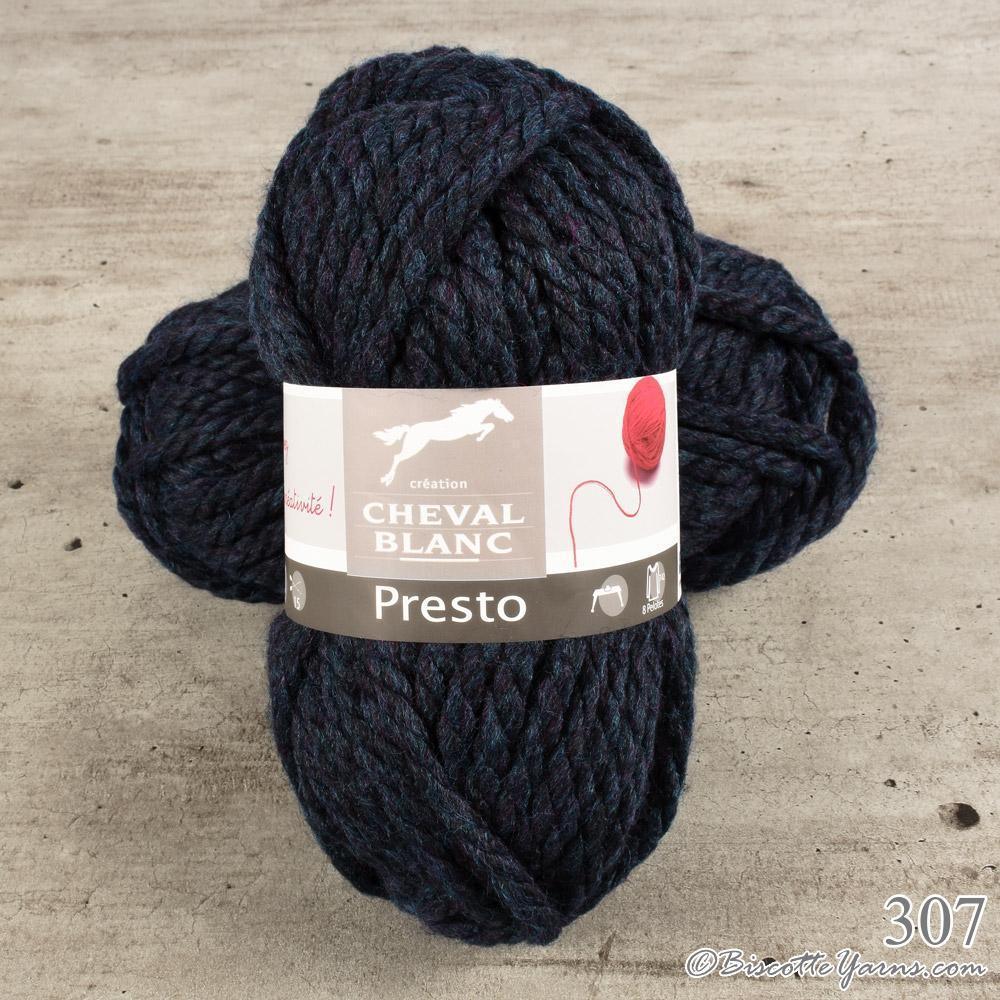 Laines Cheval Blanc - PRESTO - Biscotte Yarns