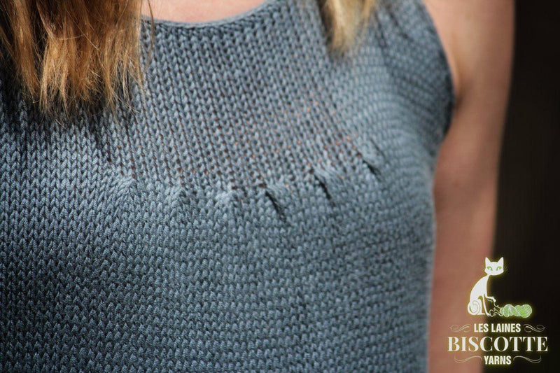 Pretty in Pleats | Free Pattern - Biscotte Yarns