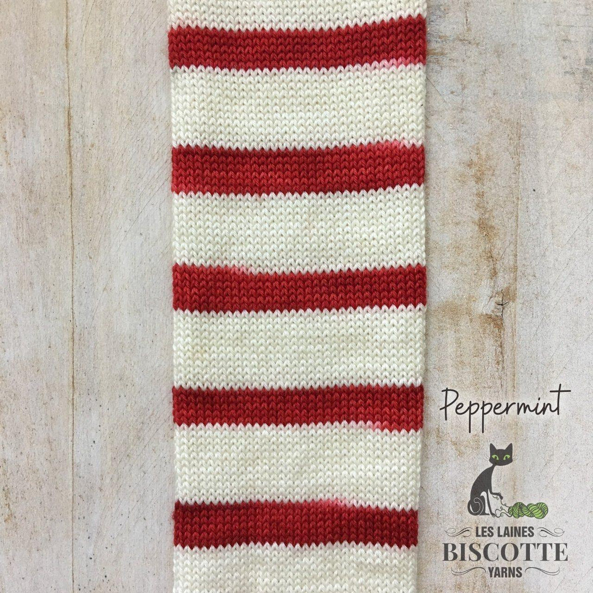 BIS-SOCK PEPPERMINT - Biscotte Yarns