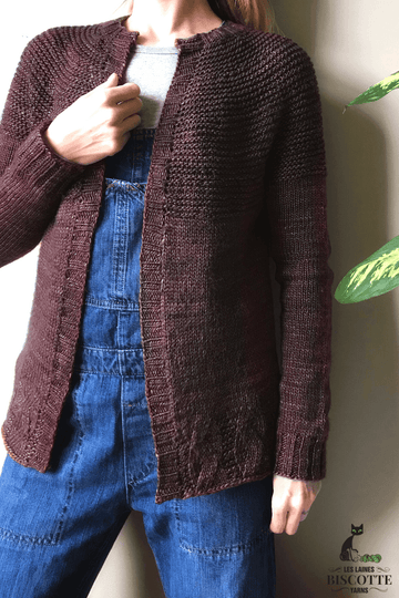 Jane Cardigan | Free Knitting Pattern - Biscotte Yarns