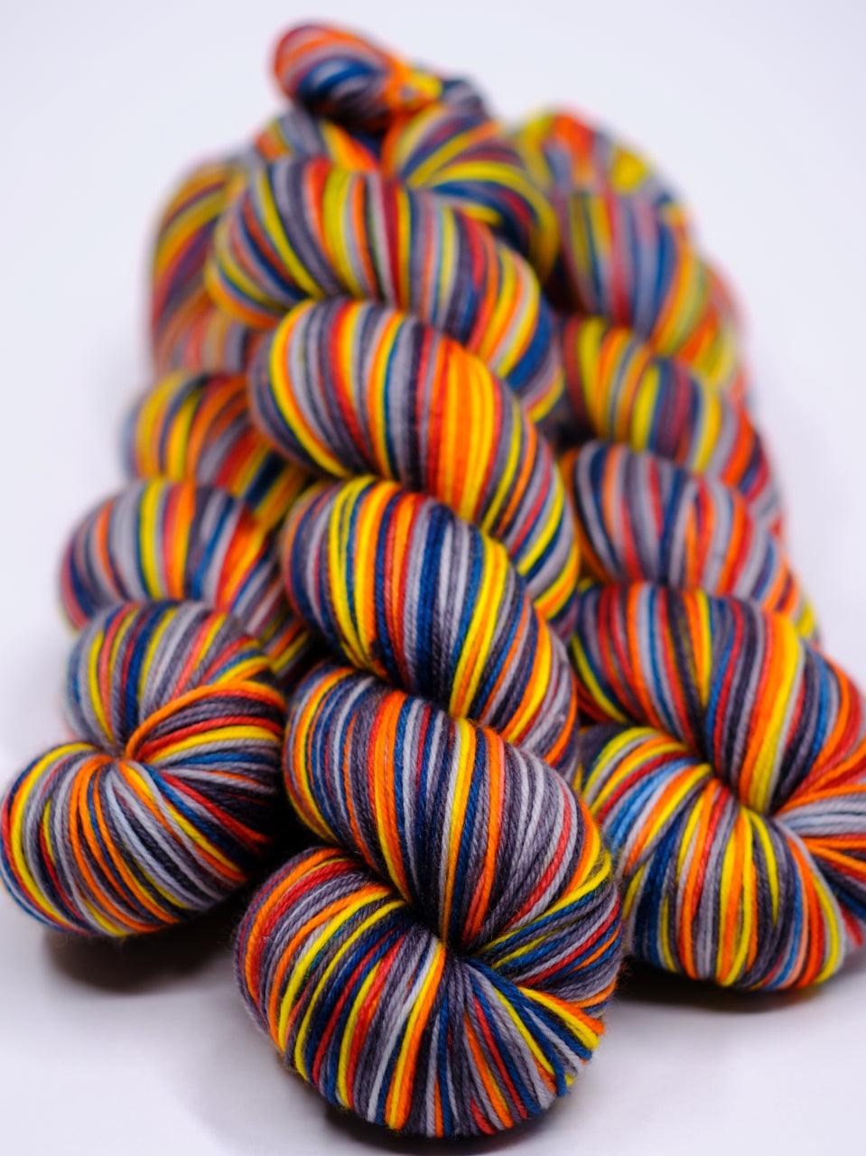 Self-Striping Sock Yarn - BIS-SOCK DARK SIDE