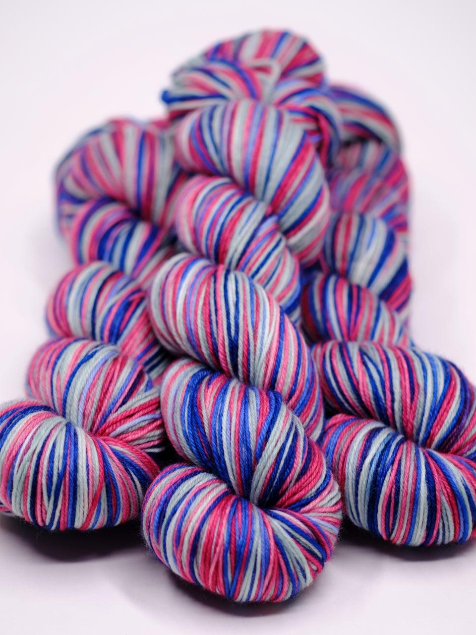 Self-Striping Sock Yarn - BIS-SOCK FANCY DAISY