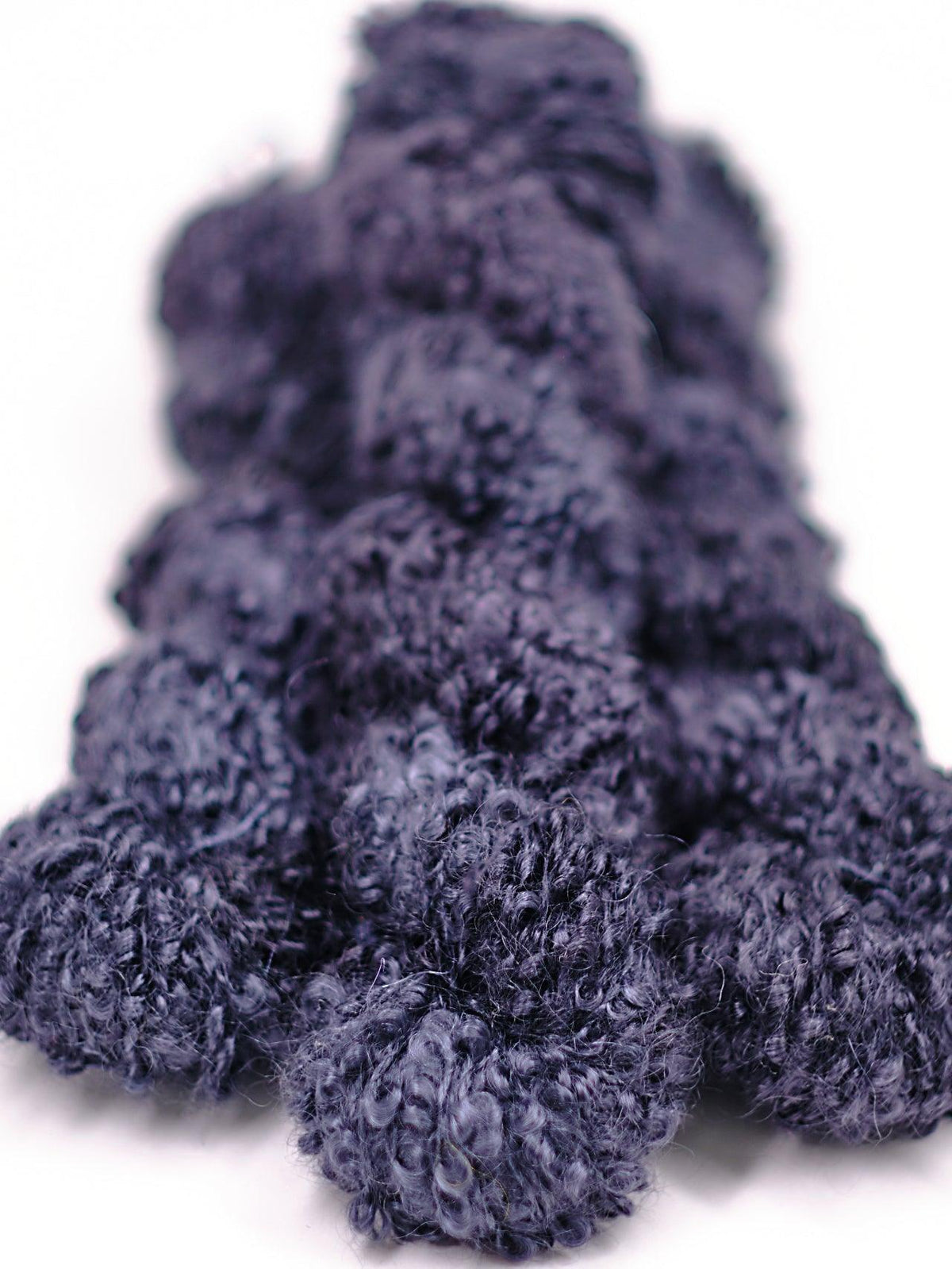 BOUCLE MOHAIR MOUTON NOIR - Biscotte Yarns