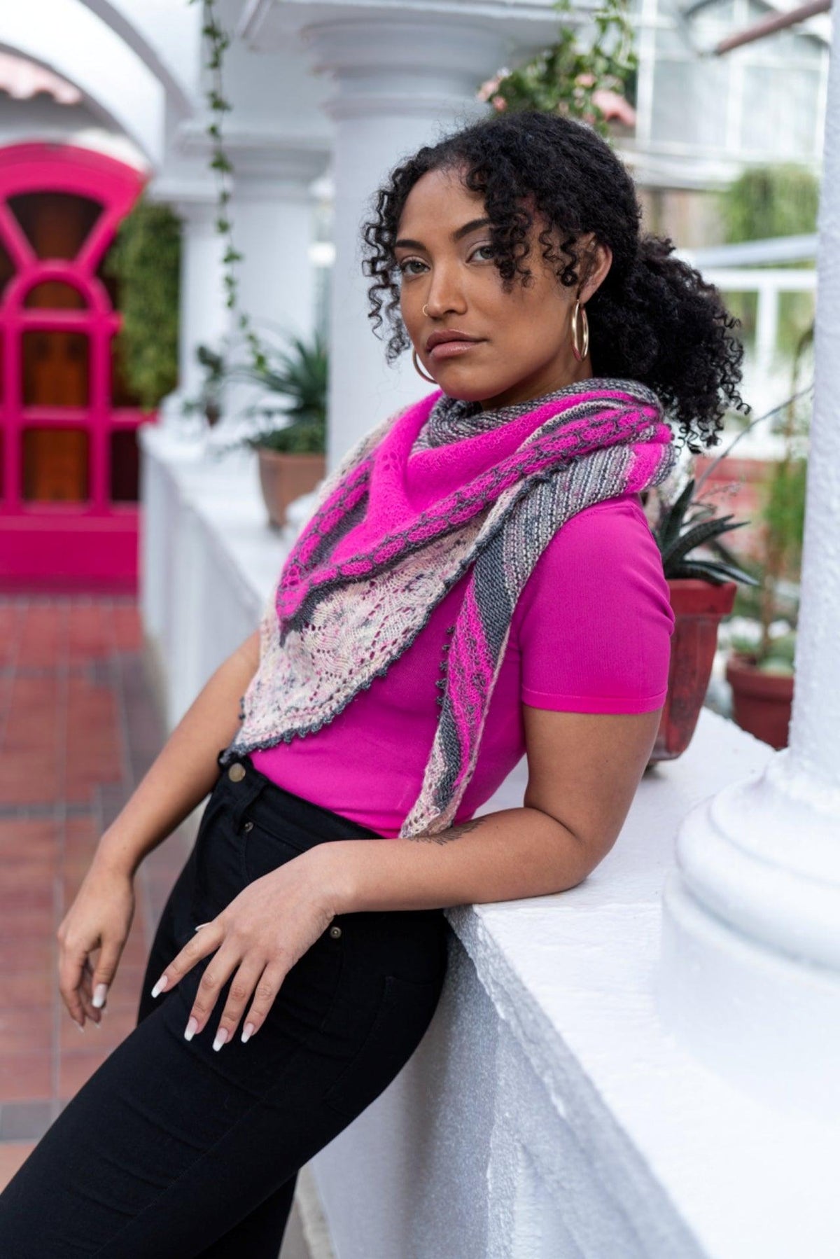 Bain de Soleil Shawl | Knitting Pattern - Biscotte Yarns