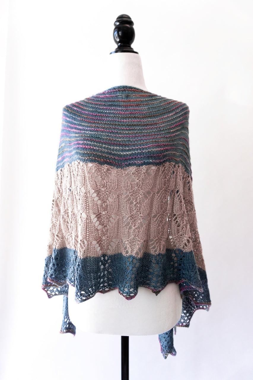 By The Sea Shawl | Knitting Pattern - Biscotte Yarns