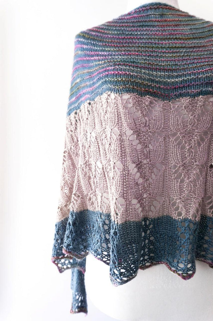 By The Sea Shawl | Knitting Pattern - Biscotte Yarns