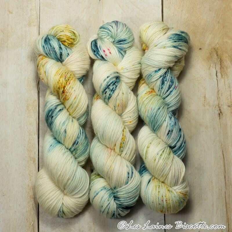 Hand-dyed yarn DK PURE COZUMEL DK weight yarn