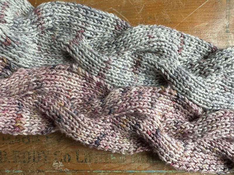 Double Dk Scarf - FREE KNITTING PATTERN - Biscotte Yarns