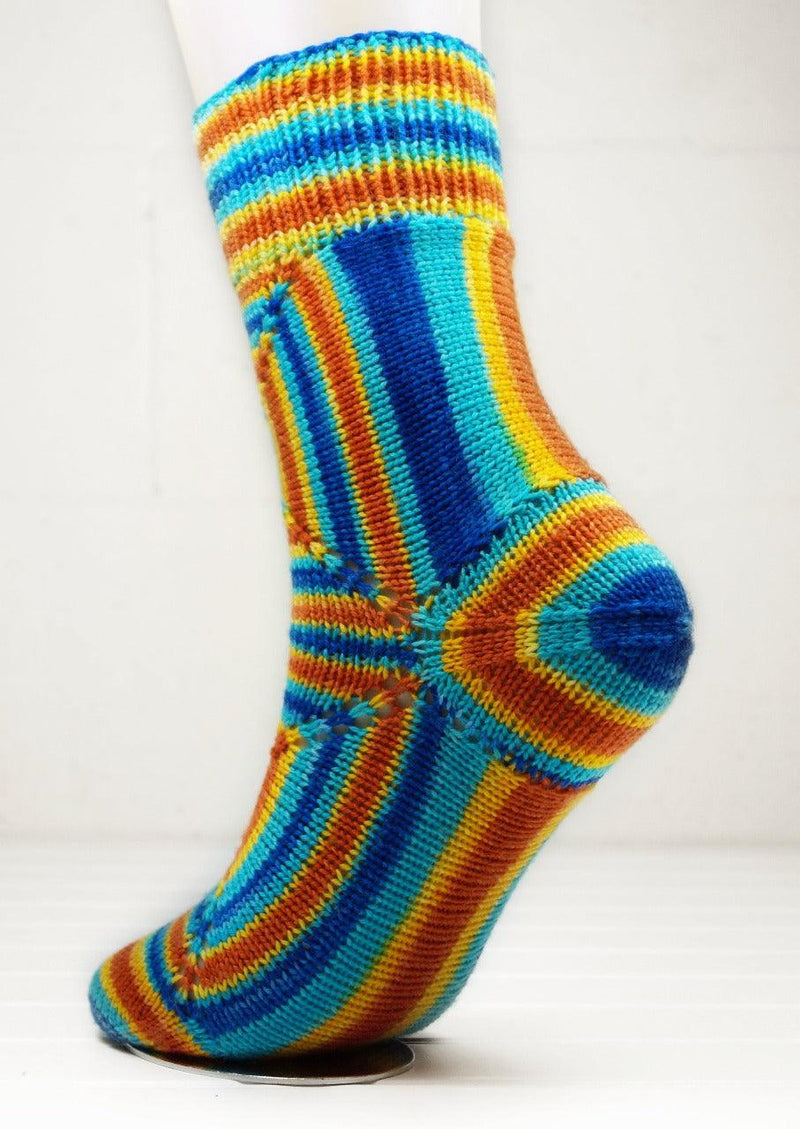 Quilter's Socks Pattern - Biscotte Yarns