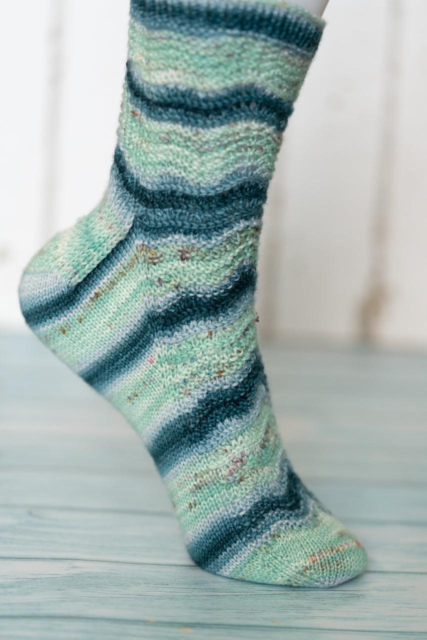 free sock pattern Luoto