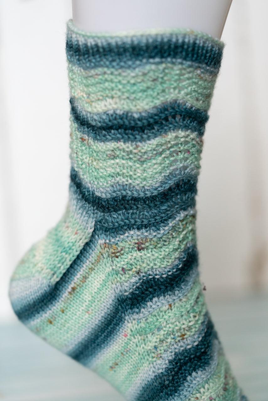 free sock pattern Luoto