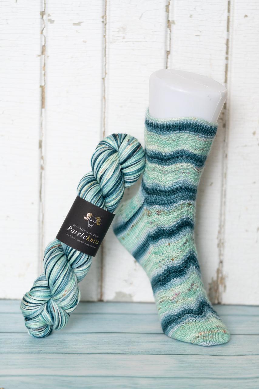 free sock pattern Luoto